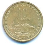 Frenc Afars & Issas, 10 франков (1969 г.)