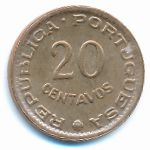 Guinea-Bissau, 20 сентаво (1973 г.)