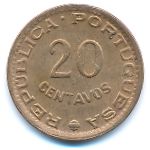 Guinea-Bissau, 20 сентаво (1973 г.)