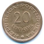 Guinea-Bissau, 20 сентаво (1973 г.)