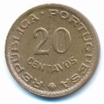 Guinea-Bissau, 20 сентаво (1973 г.)