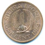 Sierra Leone, 1 цент (1964 г.)