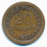 Guinea-Bissau, 20 сентаво (1933 г.)