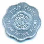 Seychelles, 5 центов (1975 г.)