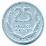 Мали, 25 франков (1961 г.)