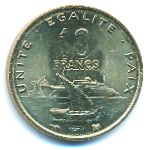 Djibouti, 10 франков (1996 г.)