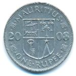 Маврикий, 1 рупия (2008 г.)