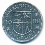 Маврикий, 1 рупия (2009 г.)