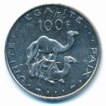 Djibouti, 100 франков (1991 г.)