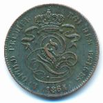 Бельгия, 2 сентима (1864 г.)