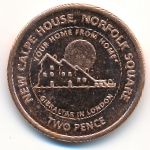 Gibraltar, 2 пенса (2018 г.)