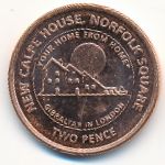 Gibraltar, 2 пенса (2018 г.)