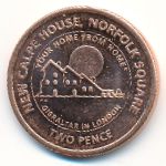 Gibraltar, 2 пенса (2018 г.)