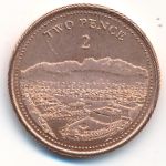 Gibraltar, 2 пенса (2020 г.)