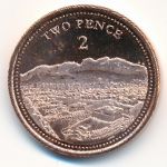 Gibraltar, 2 пенса (2020 г.)