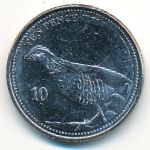 Gibraltar, 10 пенсов (2020 г.)