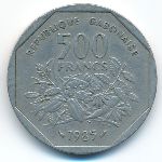 Габон, 500 франков (1985 г.)