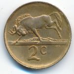 South Africa, 2 цента (1985 г.)