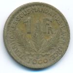 Togo, 1 франк (1924 г.)