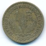 Togo, 1 франк (1924 г.)