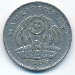 Маврикий, 5 рупий (1987 г.)