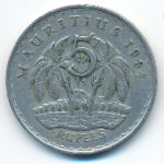 Маврикий, 5 рупий (1987 г.)