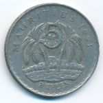 Mauritius, 5 рупий (1991 г.)