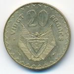 Руанда, 20 франков (1977 г.)