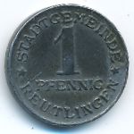 Reutlingen, 1 пфенниг (1920 г.)