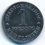 Reutlingen, 1 пфенниг (1920 г.)