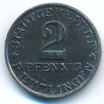 Reutlingen, 2 пфеннига (1920 г.)