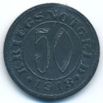 Reutlingen, 50 пфеннигов (1918 г.)