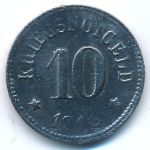 Рот., 10 пфеннигов (1918 г.)