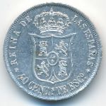 Spain, 40 сентимо (1868 г.)