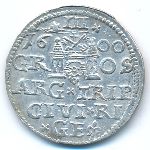 Riga, 3 гроша (1600 г.)