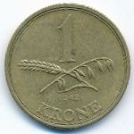 Denmark, 1 крона (1942 г.)