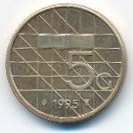 Netherlands, 5 гульденов (1995 г.)