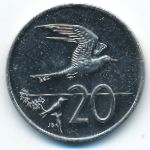 Cook Islands, 20 центов (1974 г.)