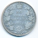 Канада, 50 центов (1912 г.)