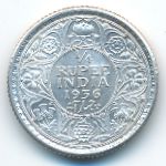 British West Indies, 1/4 рупии (1956 г.)