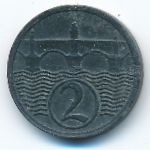 Czechoslovakia, 2 геллера (1923 г.)