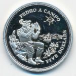 Barbados, 5 долларов (1994 г.)