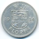 Фиджи, 1 флорин (1934 г.)