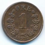 Норвегия, 1 эре (1893 г.)