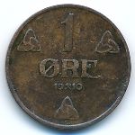 Норвегия, 1 эре (1910 г.)