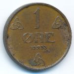 Норвегия, 1 эре (1933 г.)