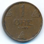 Норвегия, 1 эре (1934 г.)