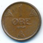 Норвегия, 1 эре (1947 г.)