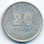 Малайя, 20 центов (1939 г.)