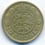 Дания, 10 крон (1989 г.)